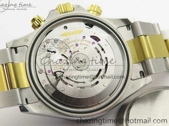 0402 WellDesigned Daytona SS YG Ceramic Bezel JH Best Edition Sliver Gray Dial On SS YG Bracelet A 3532